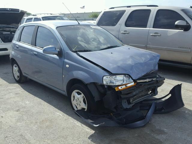 KL1TD66618B105802 - 2008 CHEVROLET AVEO BASE Көк фото 1