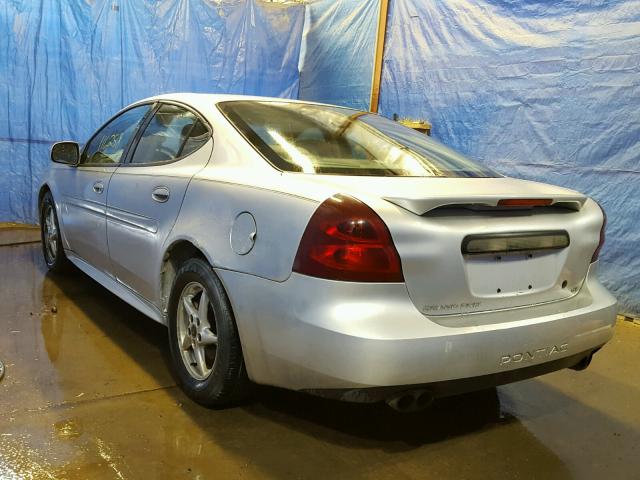 2G2WS522941128834 - 2004 PONTIAC GRAND PRIX SILVER photo 3