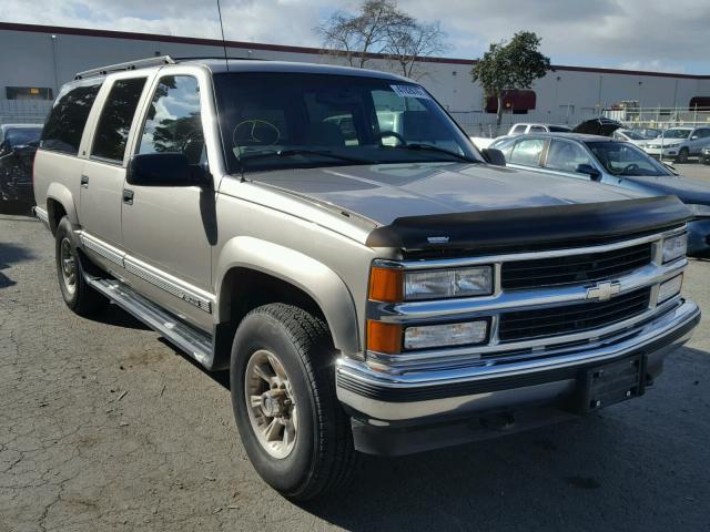 3GNFK16R8XG201528 - 1999 CHEVROLET SUBURBAN K GRAY photo 1