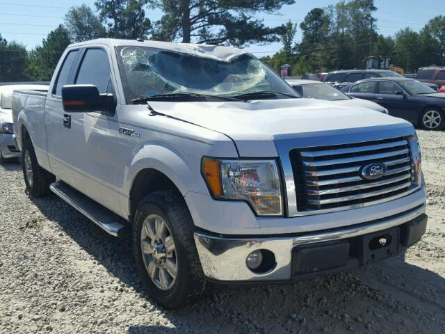 1FTEX1C83AFD22512 - 2010 FORD F150 SUPER WHITE photo 1