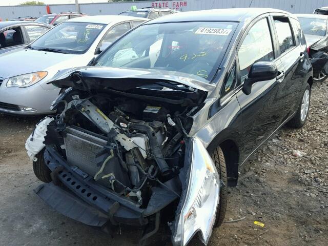 3N1CE2CPXEL379167 - 2014 NISSAN VERSA NOTE BLACK photo 2