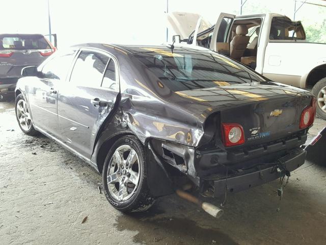 1G1ZC5EB9AF237440 - 2010 CHEVROLET MALIBU 1LT CHARCOAL photo 3