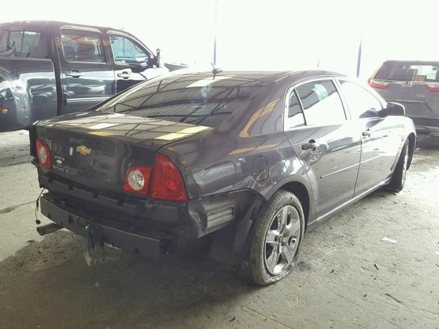 1G1ZC5EB9AF237440 - 2010 CHEVROLET MALIBU 1LT CHARCOAL photo 4