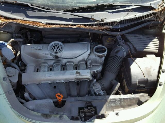 3VWPW31C97M521200 - 2007 VOLKSWAGEN NEW BEETLE 绿色 照片 7