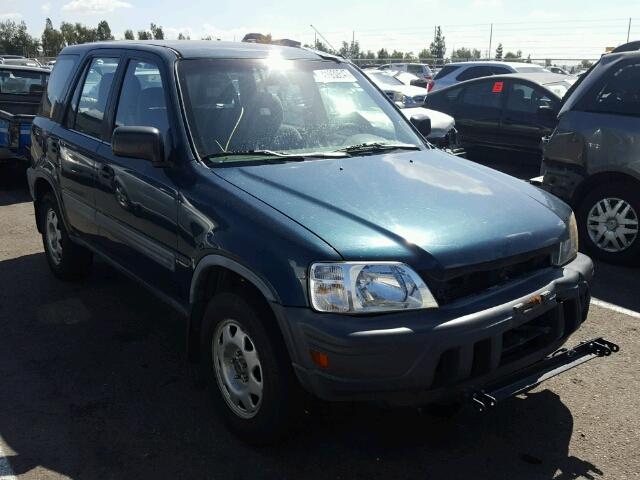 JHLRD184XVC017518 - 1997 HONDA CR-V LX GREEN photo 1