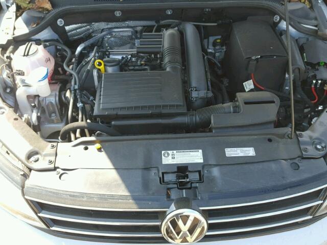 3VW2B7AJ6HM265823 - 2017 VOLKSWAGEN JETTA S WHITE photo 7