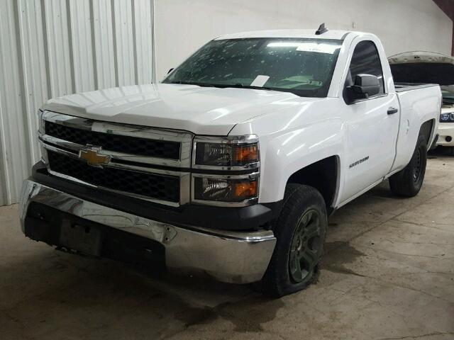 1GCNCPEH5FZ152784 - 2015 CHEVROLET SILVERADO WHITE photo 2