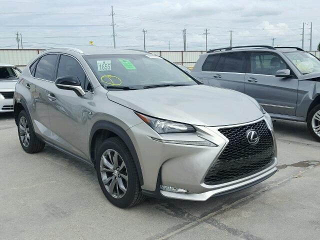 JTJYARBZ3H2067964 - 2017 LEXUS NX 200T GRAY photo 1