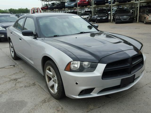 2C3CDXAT8DH677287 - 2013 DODGE CHARGER PO TWO TONE photo 1