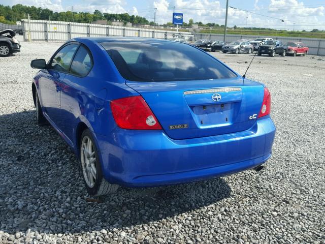JTKDE167660130976 - 2006 TOYOTA SCION TC 蓝色 照片 3