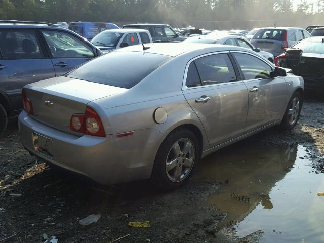 1G1ZK57B18F291986 - 2008 CHEVROLET MALIBU LTZ 银色 照片 4