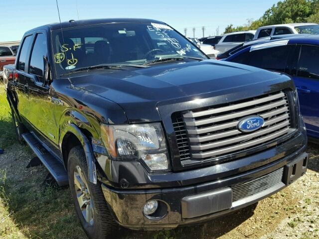 1FTFW1CT1BKD89033 - 2011 FORD F150 BLACK photo 1