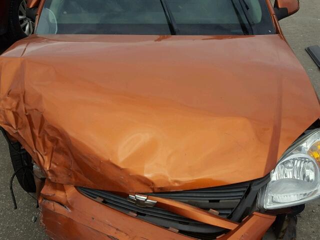 1G1AM15B177136396 - 2007 CHEVROLET COBALT SS ORANGE photo 7