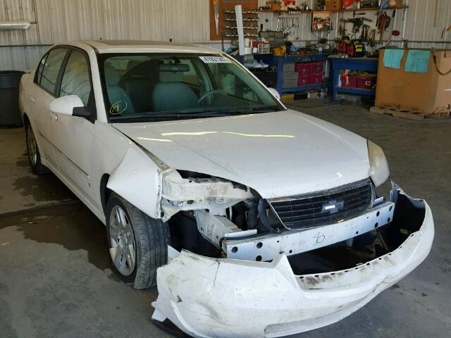 1G1ZT53896F137806 - 2006 CHEVROLET MALIBU WHITE photo 1