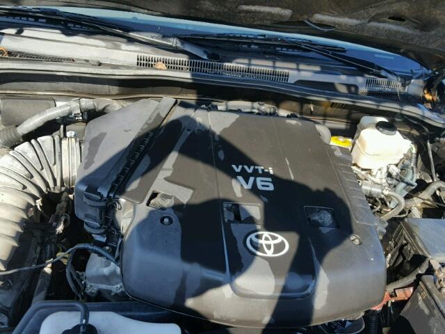 JTEZU14R180098585 - 2008 TOYOTA 4RUNNER GRAY photo 7