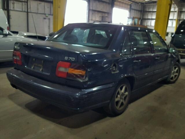 YV1LS55AXX1569829 - 1999 VOLVO S70 BLUE photo 4