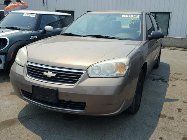 1G1ZS58FX7F145215 - 2007 CHEVROLET MALIBU LS ბეჟი ფოტო 2