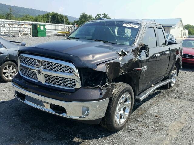 1C6RR7JM2GS230765 - 2016 RAM 1500 LARAM BROWN photo 2