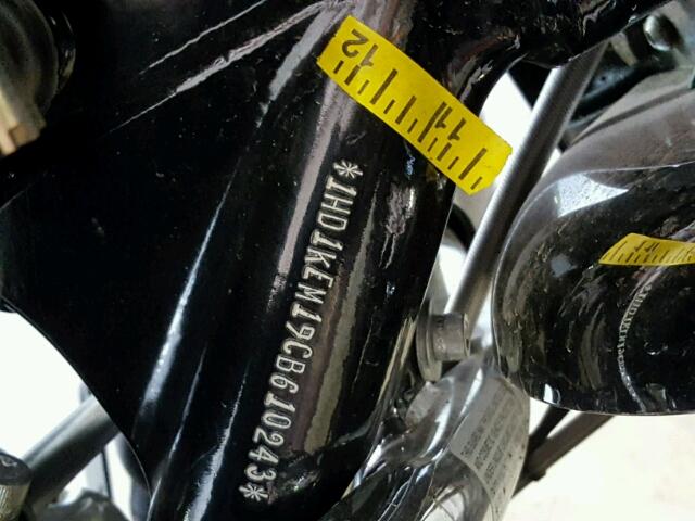 1HD1KEM19CB610243 - 2012 HARLEY-DAVIDSON FLHTK ELEC 黑色 照片 10