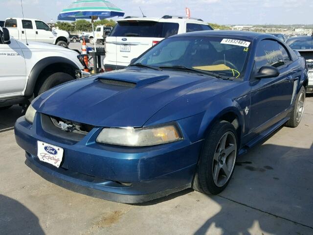 1FAFP42X3XF223122 - 1999 FORD MUSTANG BLUE photo 2