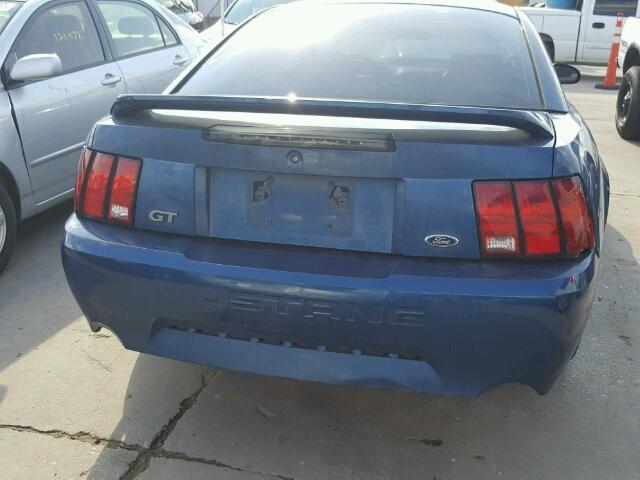 1FAFP42X3XF223122 - 1999 FORD MUSTANG BLUE photo 9