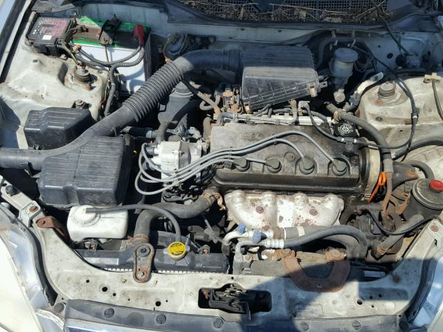 2HGEJ6616YH573306 - 2000 HONDA CIVIC BASE SILVER photo 7