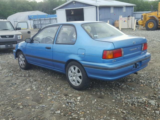 JT2EL43BXM0022443 - 1991 TOYOTA TERCEL DEL BLUE photo 3