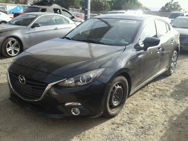 JM1BM1U79E1130757 - 2014 MAZDA 3 SPORT BLACK photo 2