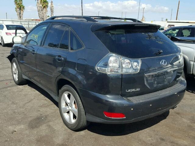 JTJGA31U450049351 - 2005 LEXUS RX 330 BLUE photo 3