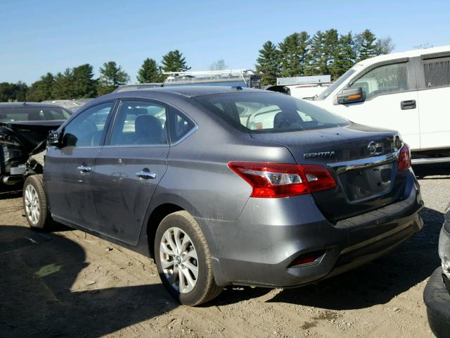 3N1AB7AP7GY305212 - 2016 NISSAN SENTRA S GRAY photo 3