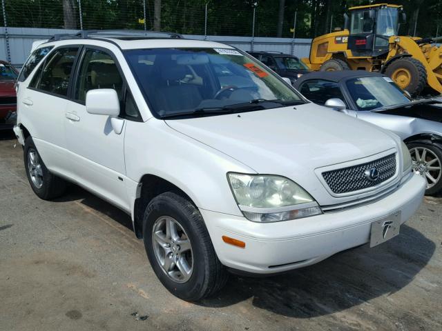 JTJHF10U220276609 - 2002 LEXUS RX 300 WHITE photo 1