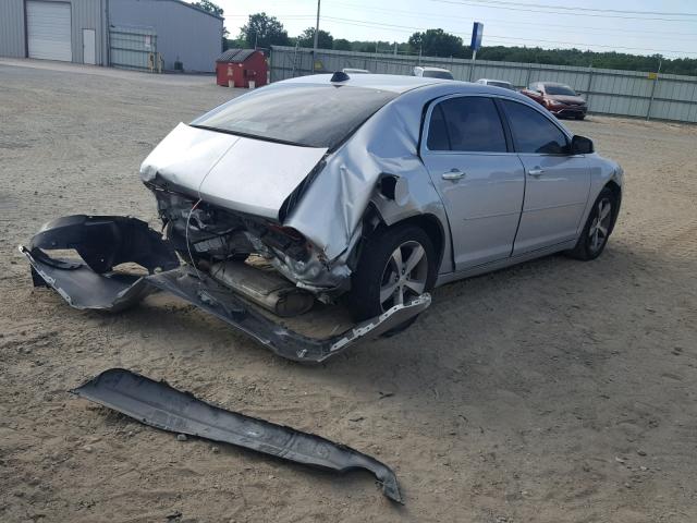 1G1ZC5E04CF213046 - 2012 CHEVROLET MALIBU 1LT 银色 照片 4