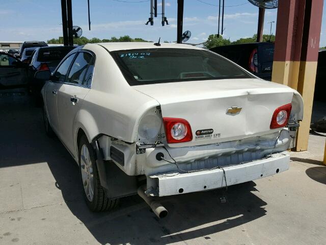 1G1ZE5EB2AF197485 - 2010 CHEVROLET MALIBU LTZ 白色 照片 3
