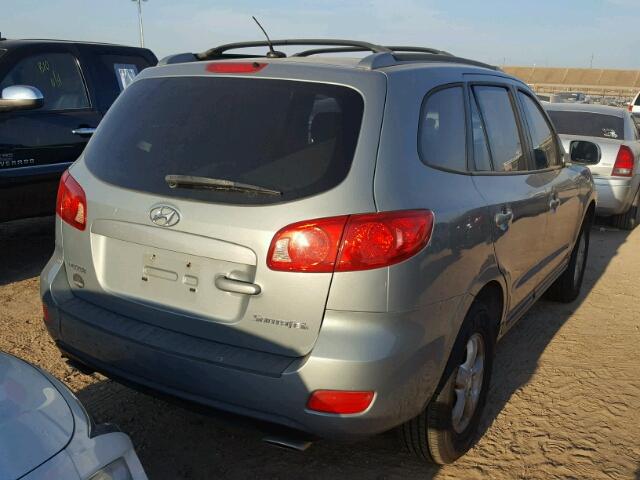 5NMSG13D67H080519 - 2007 HYUNDAI SANTA FE G GREEN photo 4