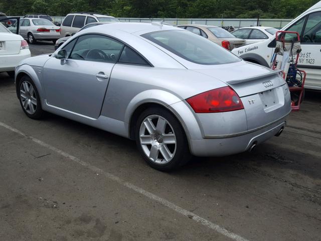 TRUWT28N451007148 - 2005 AUDI TT QUATTRO SILVER photo 3