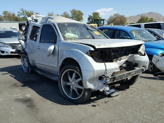 5N1AR18U47C621964 - 2007 NISSAN PATHFINDER SILVER photo 1