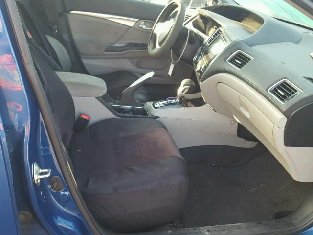 19XFB2F83EE078400 - 2014 HONDA CIVIC EX ლურჯი ფოტო 5