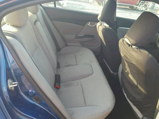 19XFB2F83EE078400 - 2014 HONDA CIVIC EX ლურჯი ფოტო 6