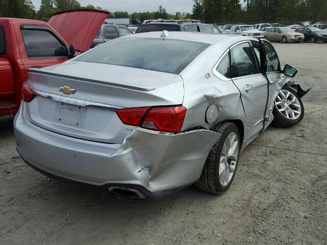 1G1155S39EU117496 - 2014 CHEVROLET IMPALA LTZ SILVER photo 4