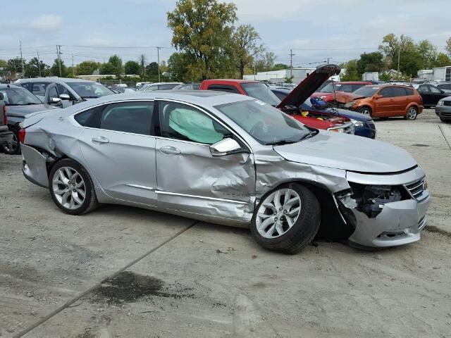 1G1155S39EU117496 - 2014 CHEVROLET IMPALA LTZ SILVER photo 9