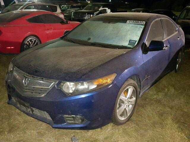 JH4CU2F69CC013484 - 2012 ACURA TSX TECH BLUE photo 2