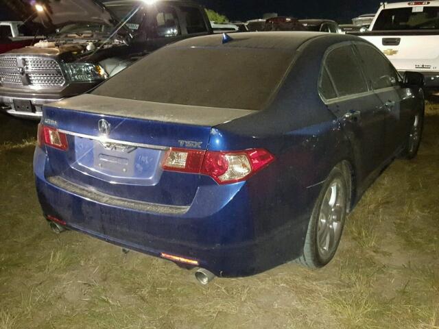 JH4CU2F69CC013484 - 2012 ACURA TSX TECH BLUE photo 4