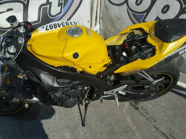 JYARN23EX9A004202 - 2009 YAMAHA YZFR1 YELLOW photo 9