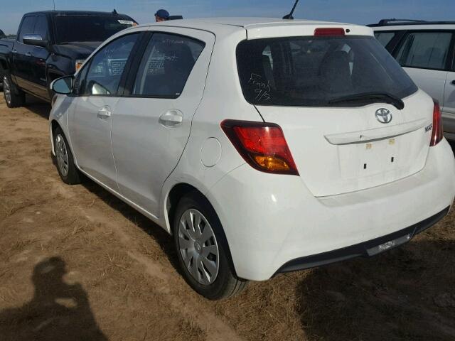 VNKKTUD33HA085506 - 2017 TOYOTA YARIS WHITE photo 3