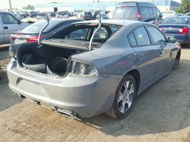 2C3CDXCT0JH156427 - 2018 DODGE CHARGER R/ GRAY photo 4