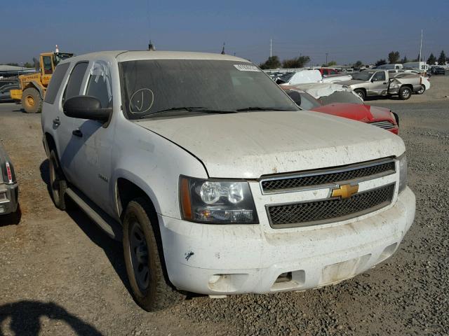 1GNSK4E03ER160841 - 2014 CHEVROLET TAHOE K150 WHITE photo 1