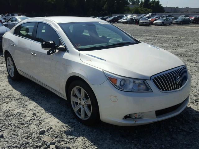 1G4GF5G33DF130461 - 2013 BUICK LACROSSE P WHITE photo 1