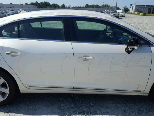 1G4GF5G33DF130461 - 2013 BUICK LACROSSE P WHITE photo 9