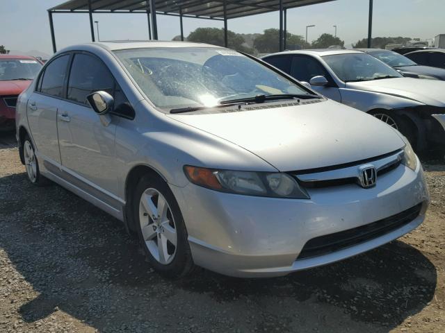 1HGFA16958L06537 - 2008 HONDA CIVIC EXL SILVER photo 1