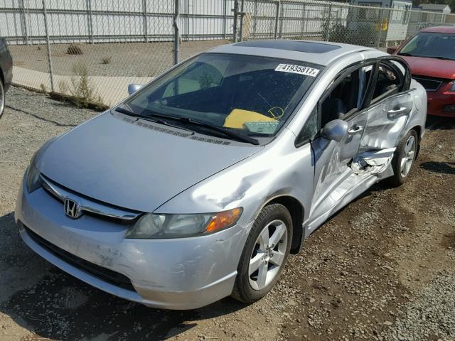 1HGFA16958L06537 - 2008 HONDA CIVIC EXL 银色 照片 2